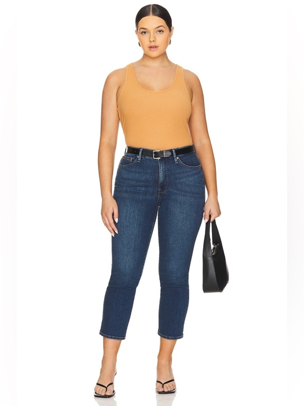 Good American Good Petite Straight Jeans